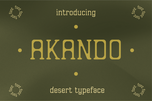 Akando: A Font That Can Unify Your Brand's Visual Story