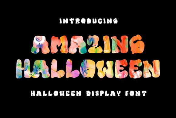 Amazing Halloween: The Quirky Display Font for Bold Campaigns