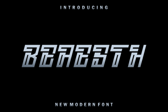 Beaesth: A Refined Display Font for Editorial Design