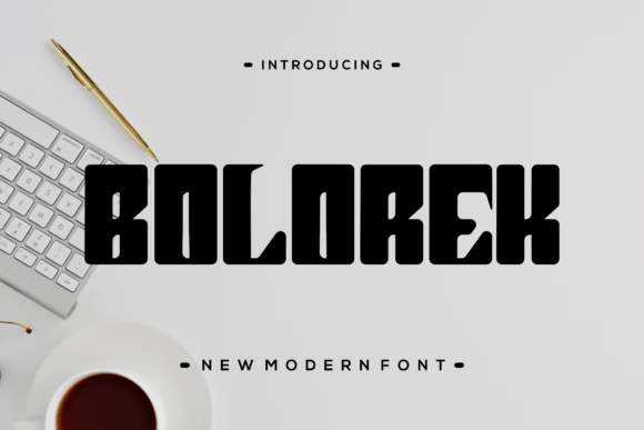 Discovering Bolorek: A Display Font for Rich Editorial Layouts