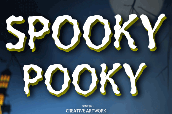 Give Your Brand a Playful Edge with the Spooky Pooky Font