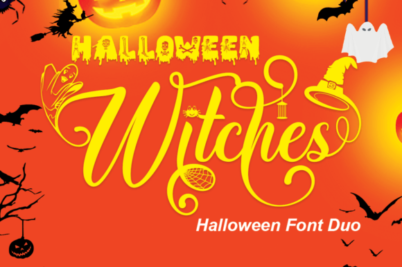 Halloween Witches Duo: A Font with Serious Charm