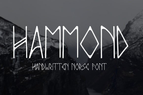 Hammond: A Cultured Display Font for Handmade Elegance
