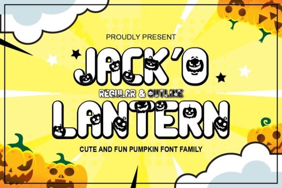 Jack O Latern: A Playful Horror Display Font for Web Creatives