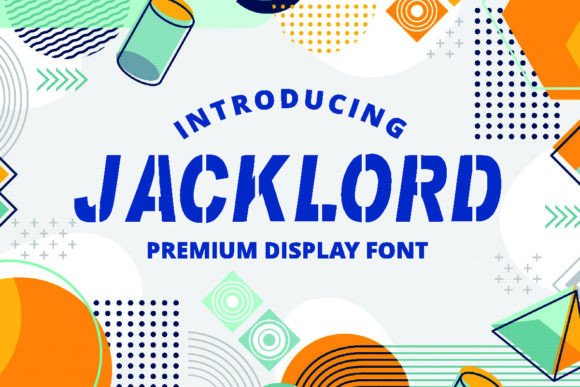 Jacklord: A Power-Speed Display Typeface for Digital Creators