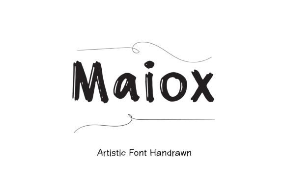 Maiox: An Artistic Display Font for Stronger Visual Campaigns