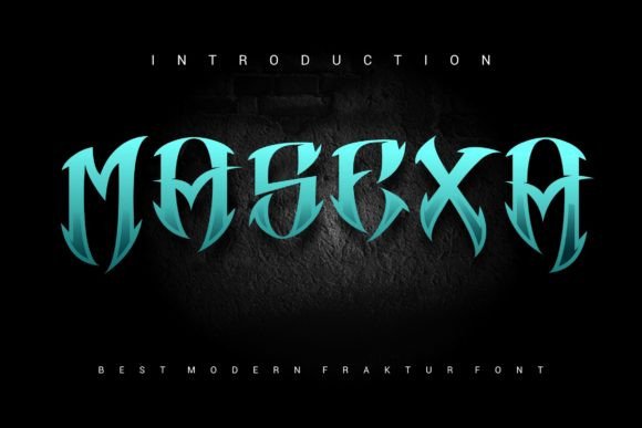 Masexa Font: A Fun Display Typeface for Bold Websites