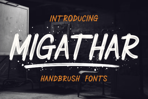 Migathar: A Bold Display Font for Campaign Creators