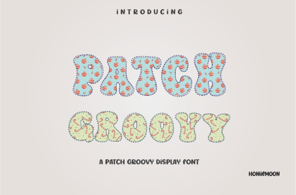 Patch Groovy Font: A Bold Display Typeface for Campaigns
