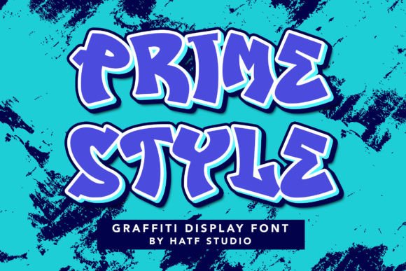 Prime Style: A Graffiti Display Font for Editorial Design