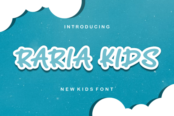 Raria Kids: A Playful Display Font for Modern Web Brands