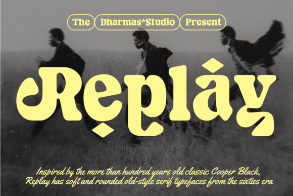 Replay: The Retro Serif Font for Crafters and Product Makers
