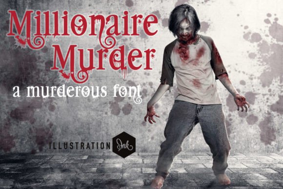 Testing Millionaire Murder: A Font That Adds Grit to Digital Branding