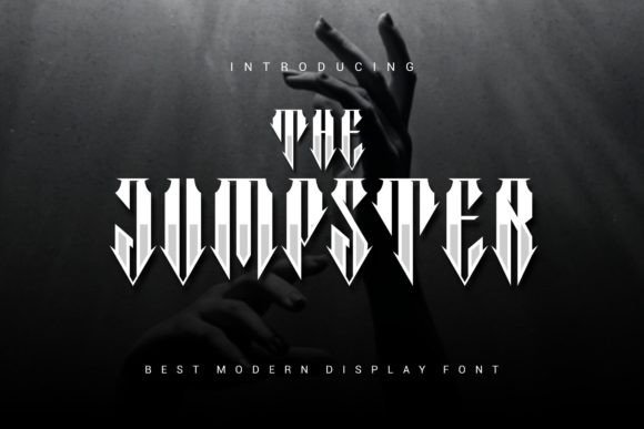 The Jumpster: A Display Font for Campaign Creatives