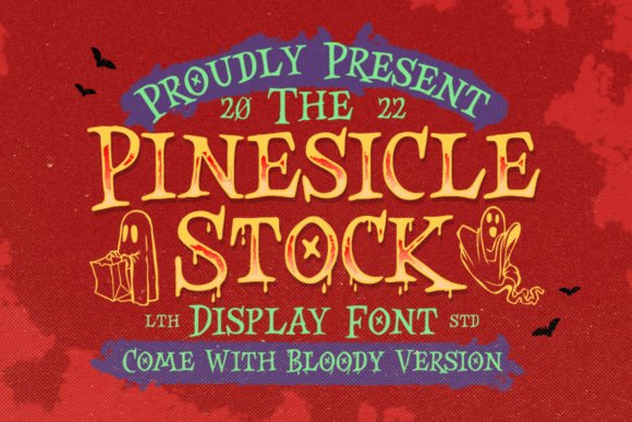 The Pinesicle Stock: A Playfully Spooky Display Font for Web Design