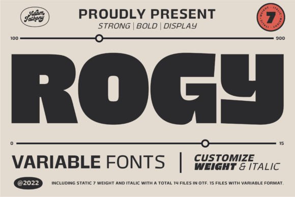 Using Rogy: A Font for Crafting Beautiful Products