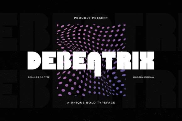 Using the Debeatrix Display Font for a Real Branding Project